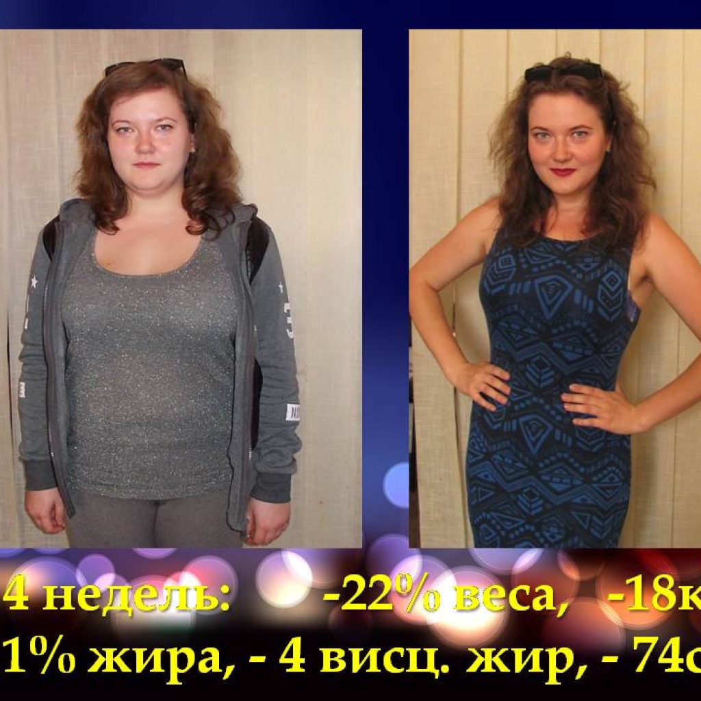 Курсы снижения веса. Результат 24