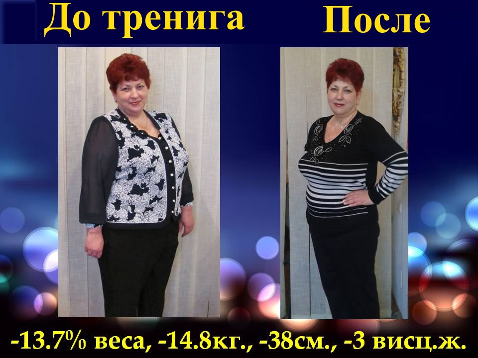 Курсы снижения веса. Результат 10