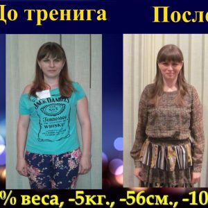 Школа питания. Результат снижения веса 7