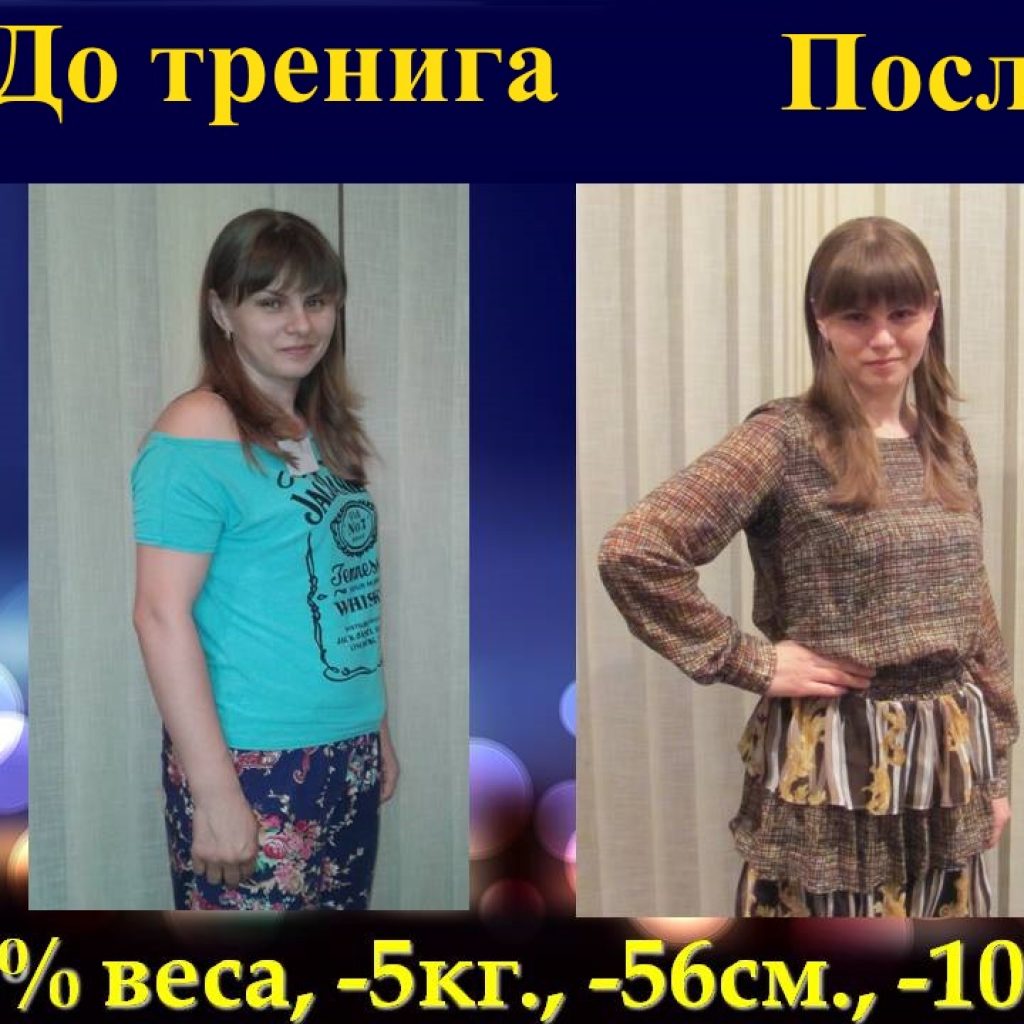 Школа питания. Результат снижения веса 7